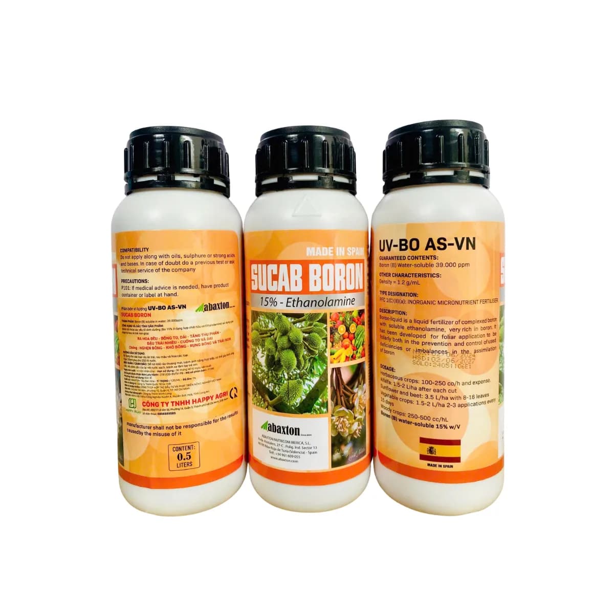 UV-BO AS-VN - SUCAB BORON - 500ML