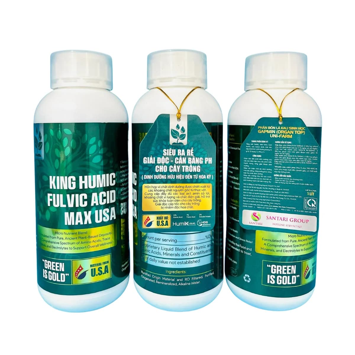 GAPMIN - KING HUMIC FULVIC ACID MAX USA 1L