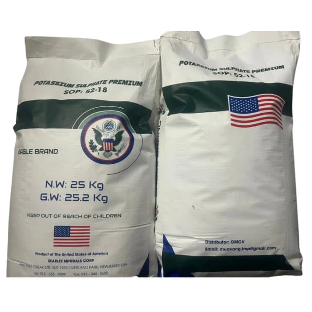 POTASSIUM SIULPHATE PREMIUM SOP 52-18 25KG
