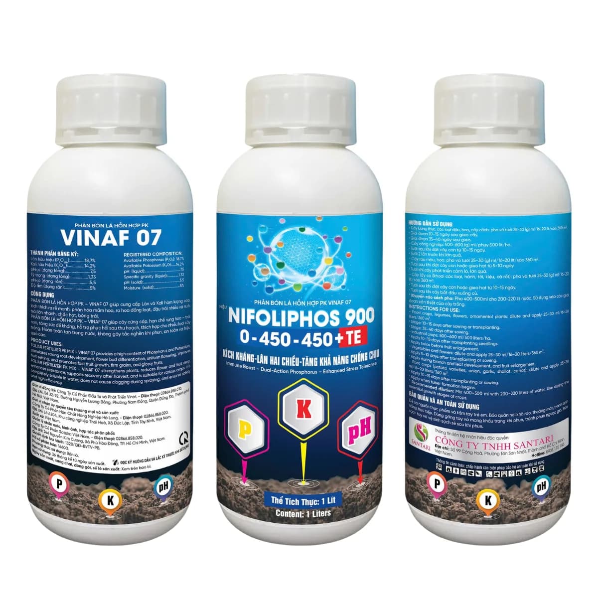 VINAF 07 - NIFOLIPHOS 900 0-450-450+TE - 1L