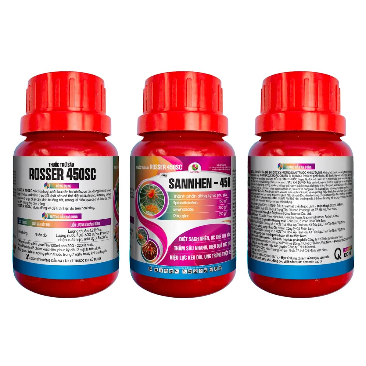 ROSSER 450SC - SANNHEN 450 - 100ML