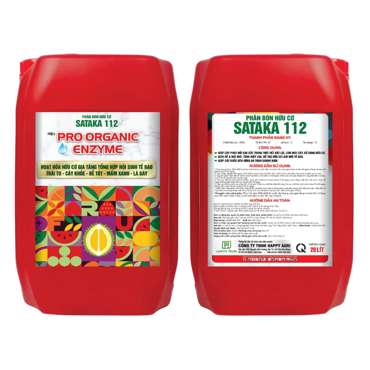 SATAKA 112 - PRO ORGANIC ENZYME - 20L