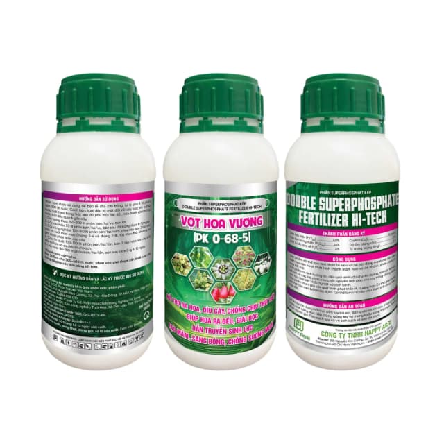 DOUBLE SUPERPHOSPHATE - VỌT HOA VƯƠNG PK 0-68-5 - 500ML