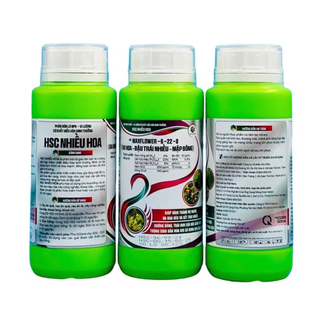 HSC NHIỀU HOA - MAX GROW 6-22-6 - 500ML