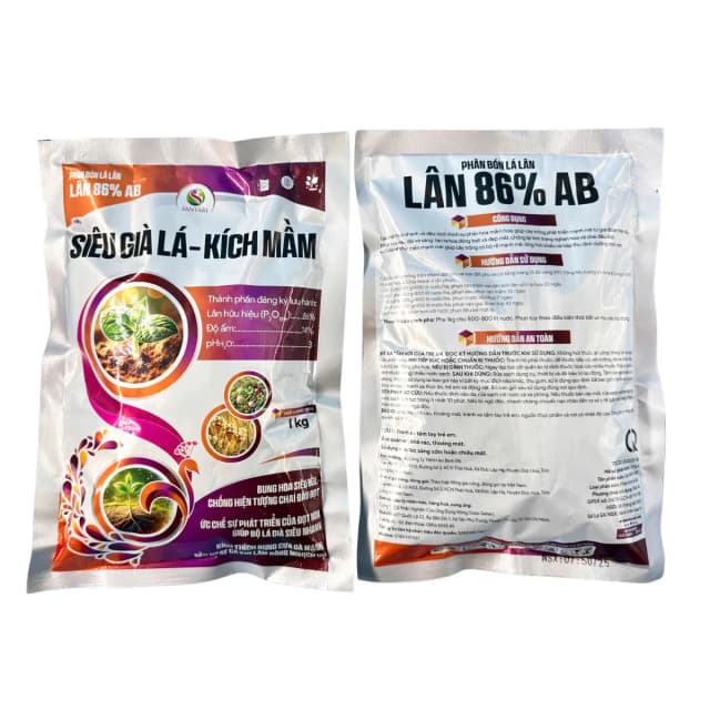 LÂN 86% AB - SIÊU GIÀ LÁ KÍCH MẦM - 1KG