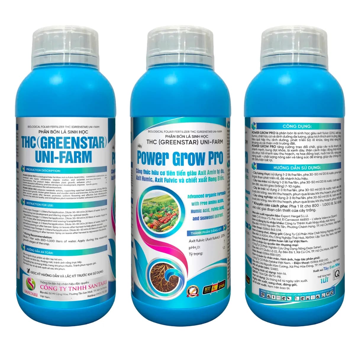 THC (GREENSTAR) UNI-FARM - POWER GROW PRO - 1L