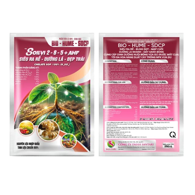 BIO-HUME-SOCP - SOLVI 2-5-8+AHF - 250GR