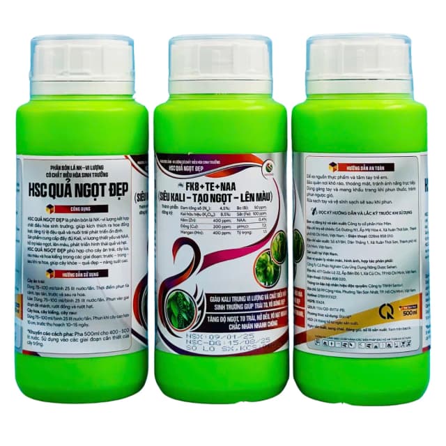 HSC QUẢ NGỌT ĐẸP - FK8+TE+NAA - 500ML
