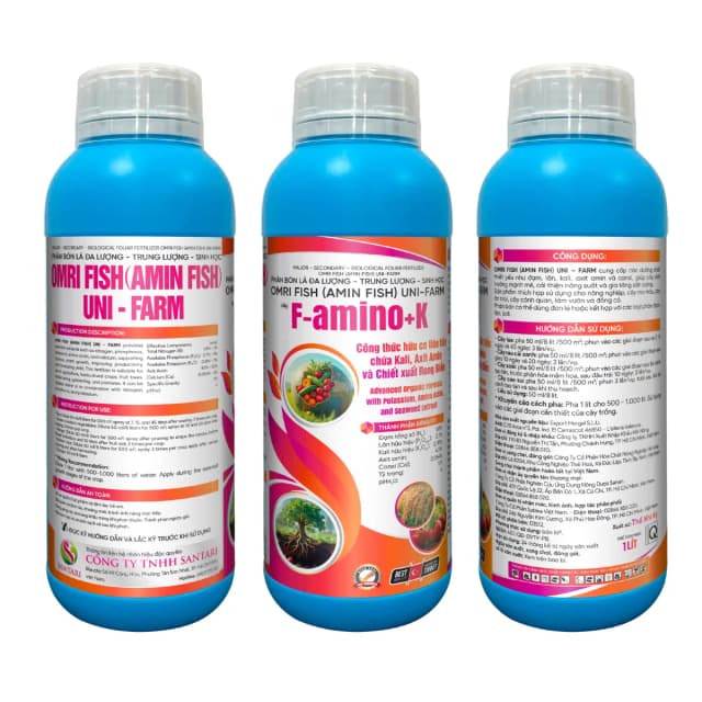 OMRI FISH (AMIN FISH) UNI-FARM - F-AMINO+K - 1L