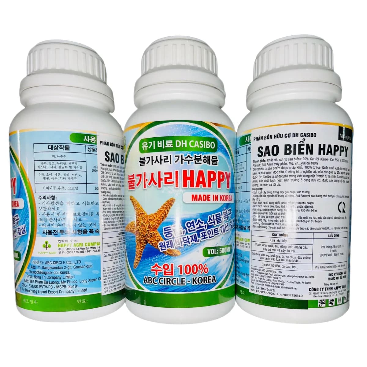 DH CASIBO (SAO BIỂN HAPPY) - 500ml