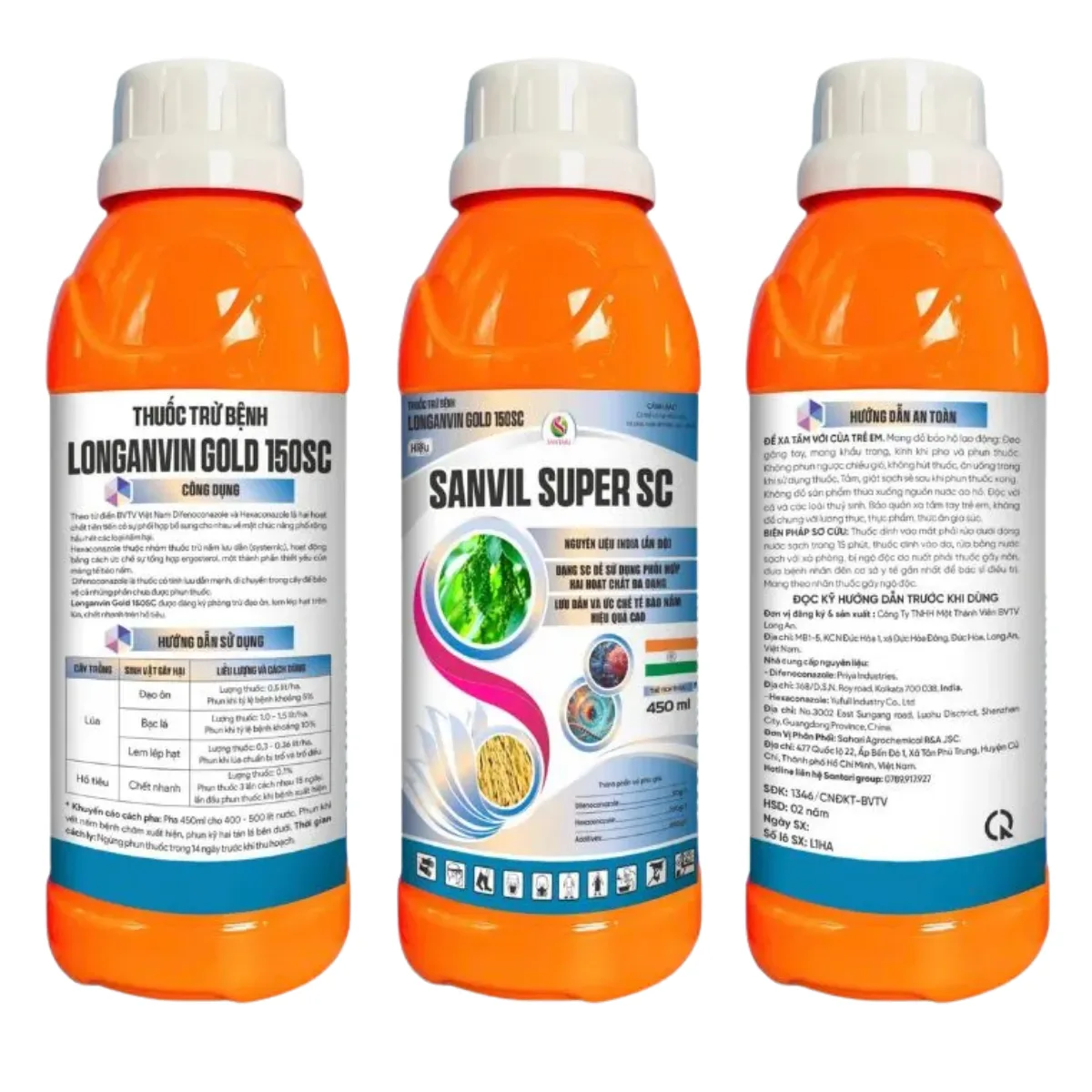 LONGANVIN GOLD 150SC - SANVIL SUPER SC - 450ML