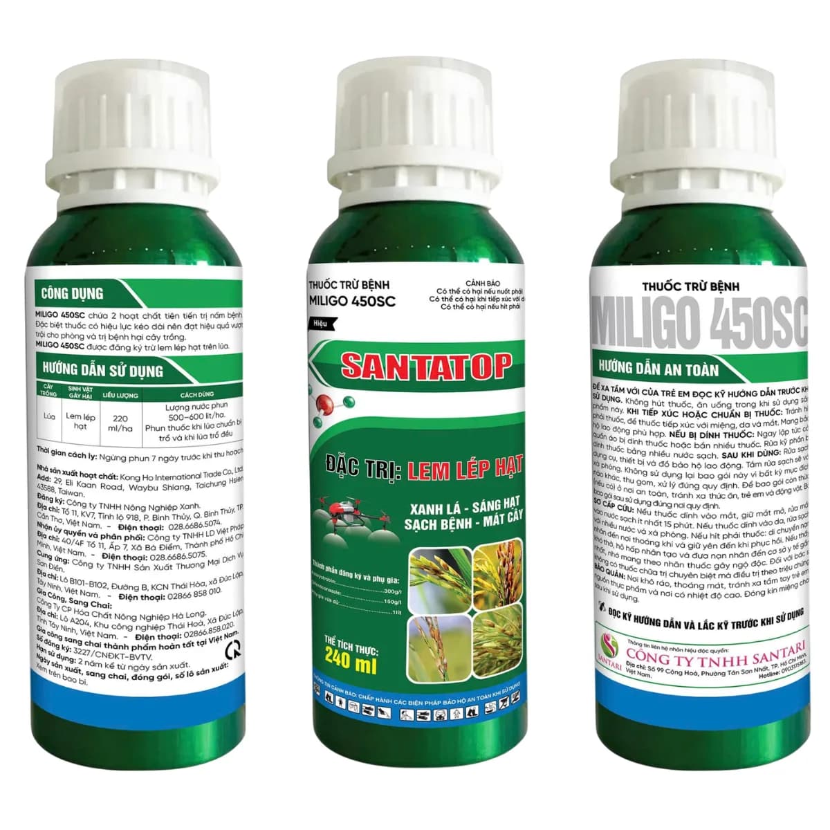 MILIGO 450SC - SANTATOP - 240ML