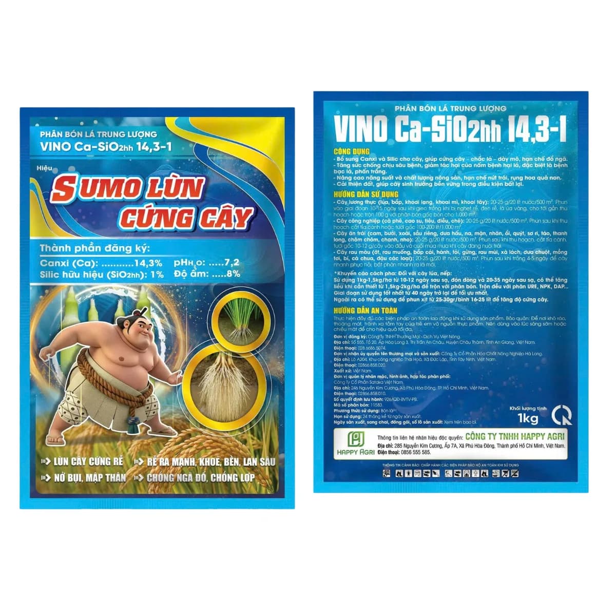 VINO Ca-SiO2hh 14,3-1 - SUMO LÙN CỨNG CÂY - 1KG