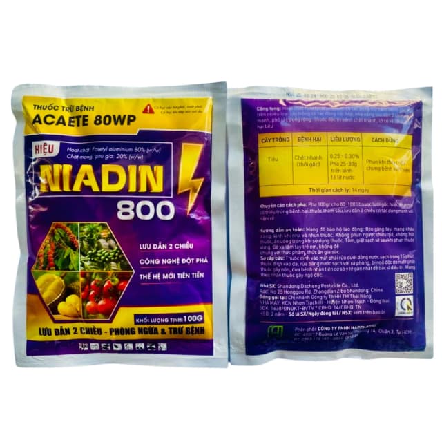 ACAETE 80WP - NIADIN 800 - 100GR