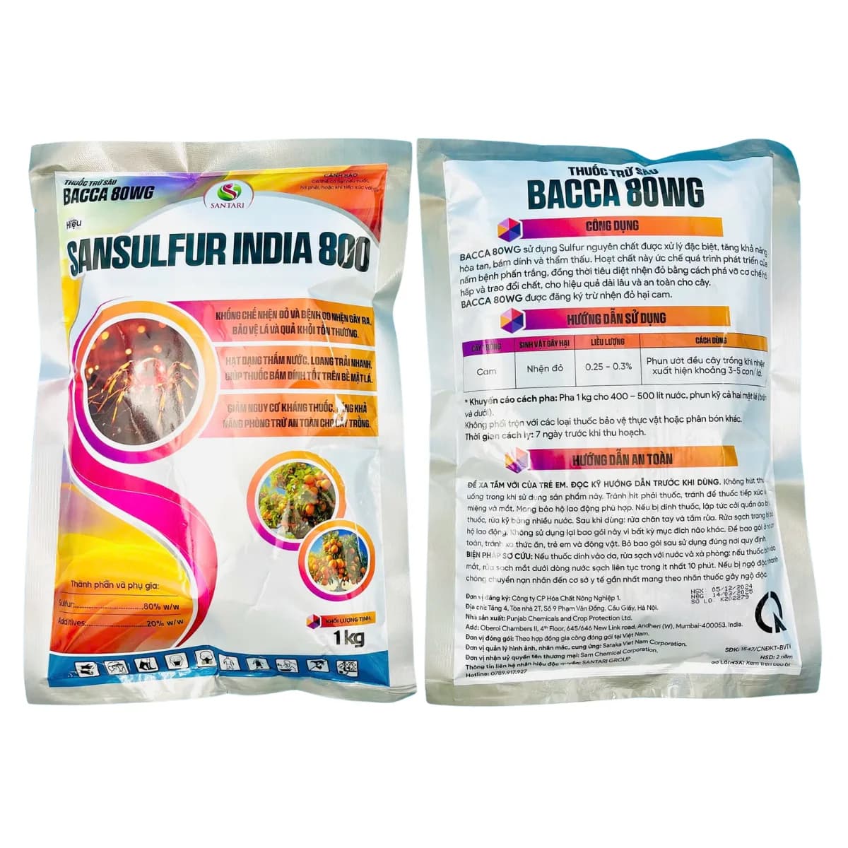BACCA 80WG - SANSULFUR INDIA 800 - 1KG (2)