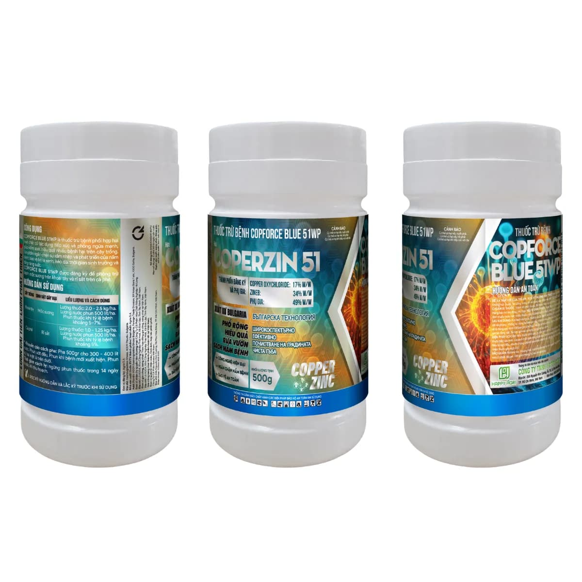 COPFORCE BLUE 51WP - COPERZIN 51 - 500GR