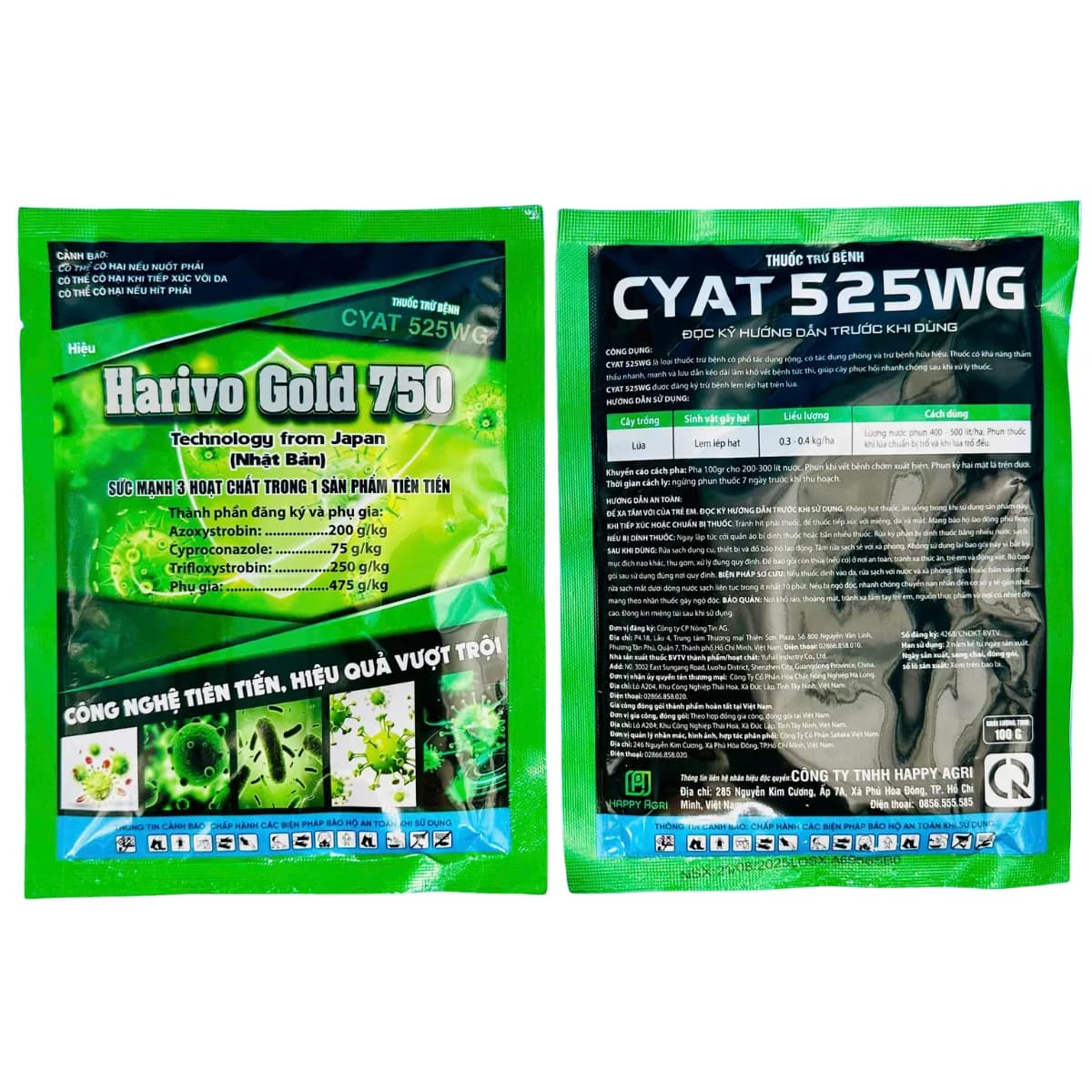 CYAT 525WG - HARIVO GOLD 750 - 100GR