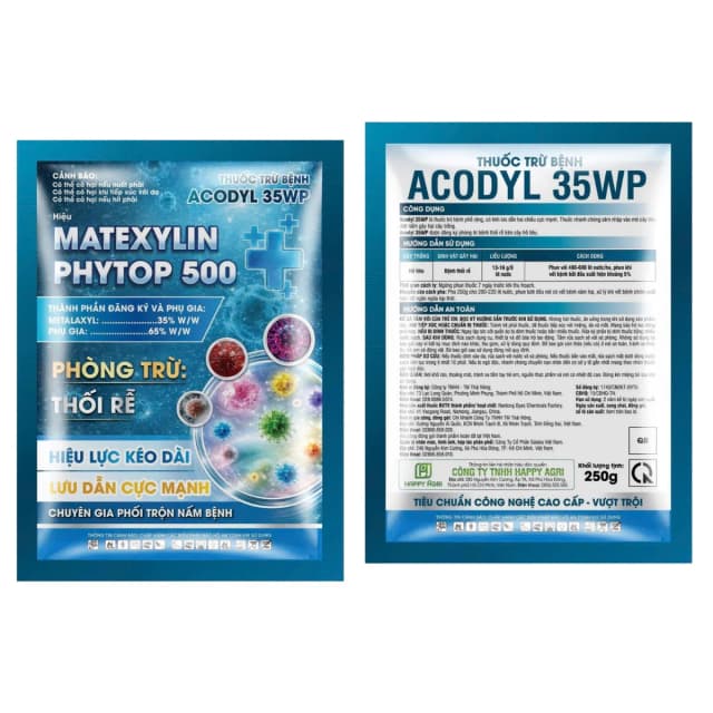 ACODYL 35WP - MATEXYLIN PHYTOP 500 - 250GR