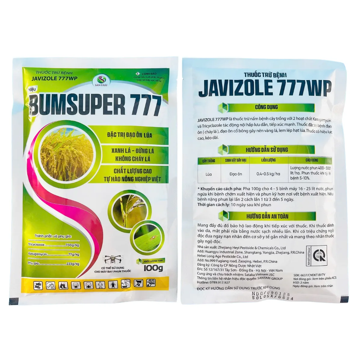JAVIZOLE 777WP - BUMSUPER 777 - 100GR