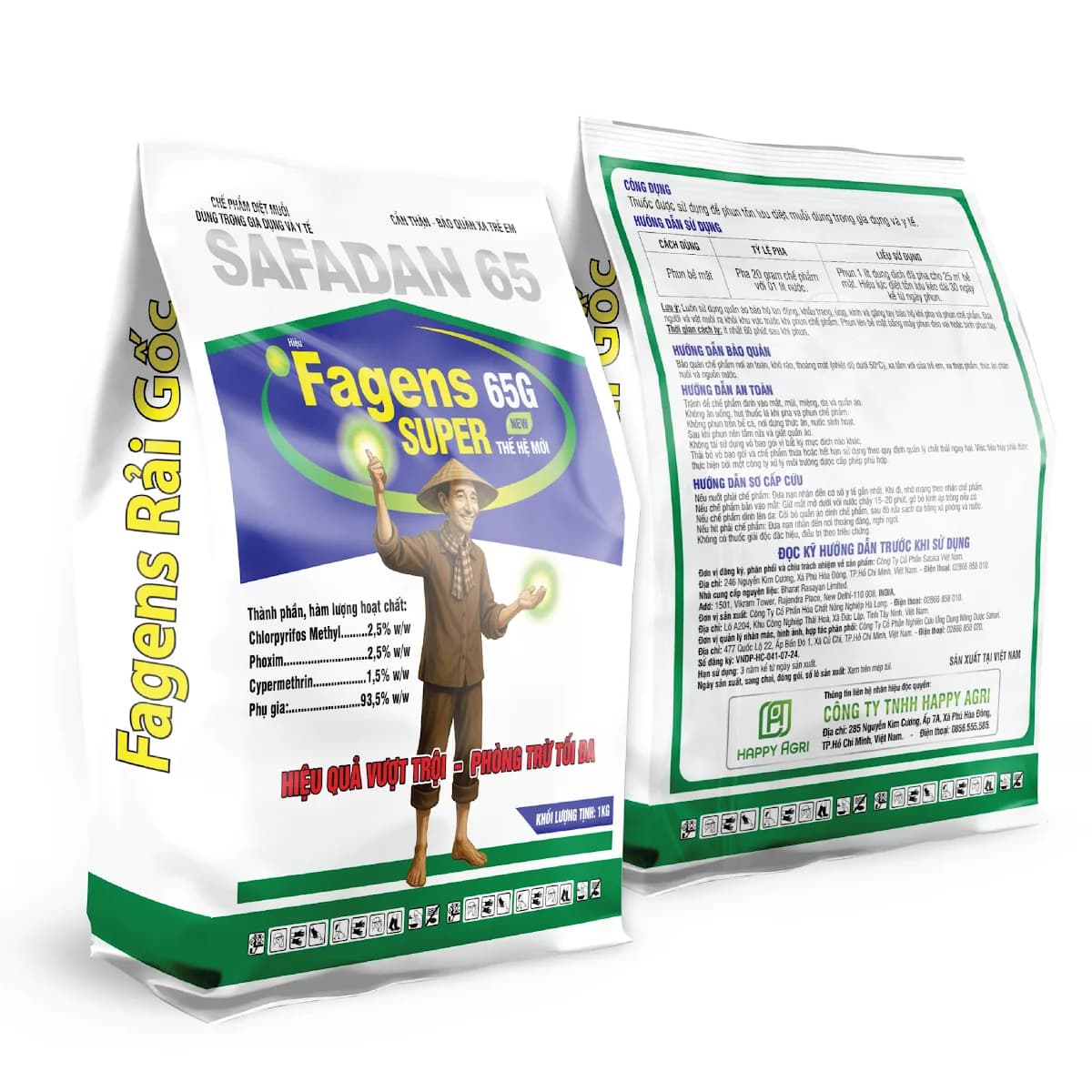 SAFADAN 65 - FAGENS 65G - 1KG