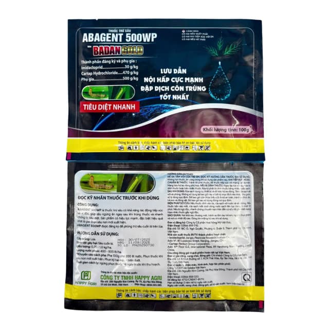 ABAGENT 500WP - BADAN GOLD - 100GR