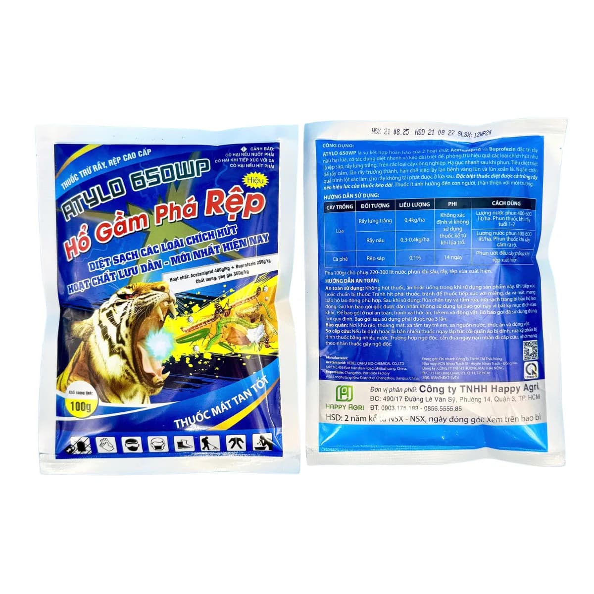 ATYLO 650WP - HỔ GẦM PHÁ RỆP - 100GR