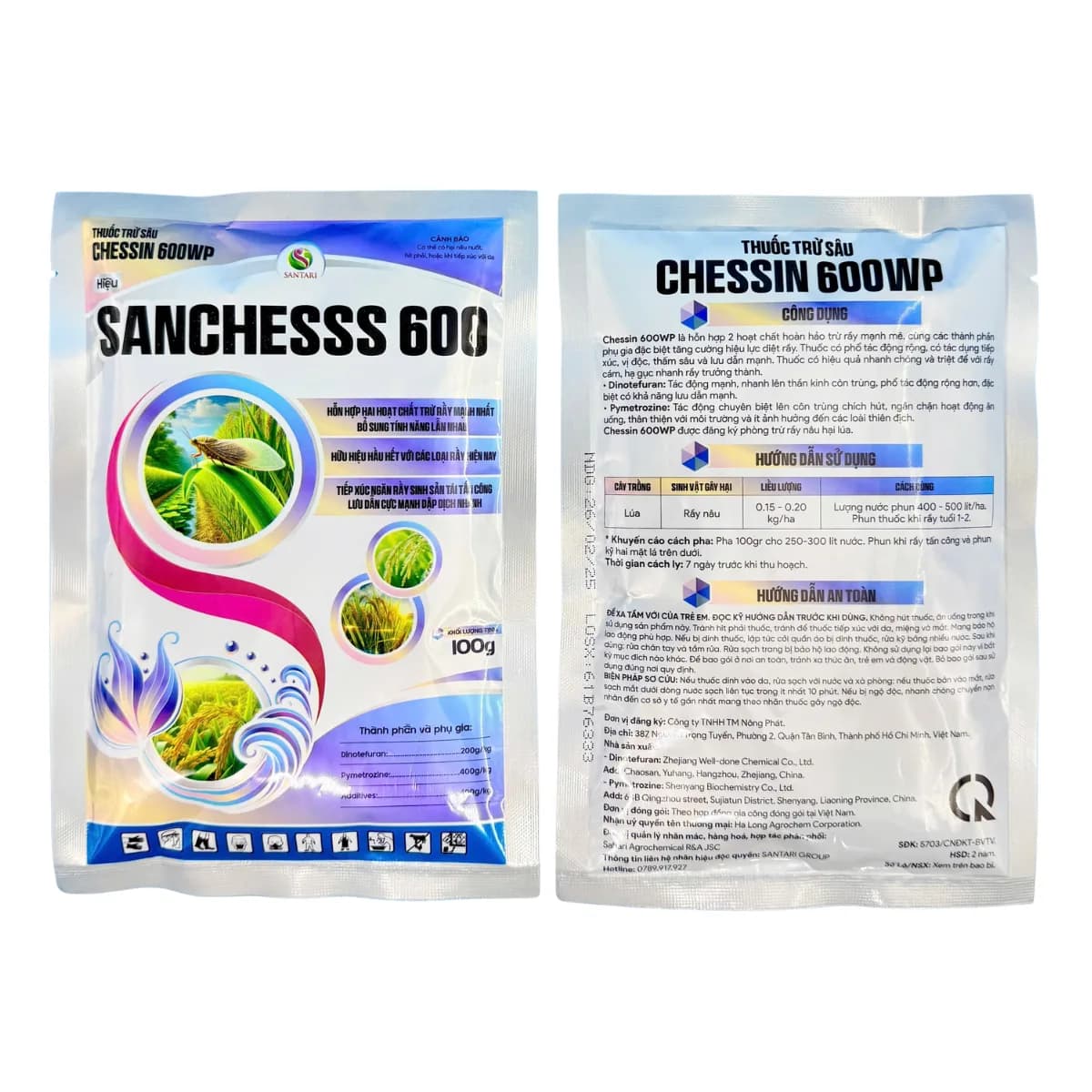 CHESSIN 600WP - SANCHESSS 600 - 100GR