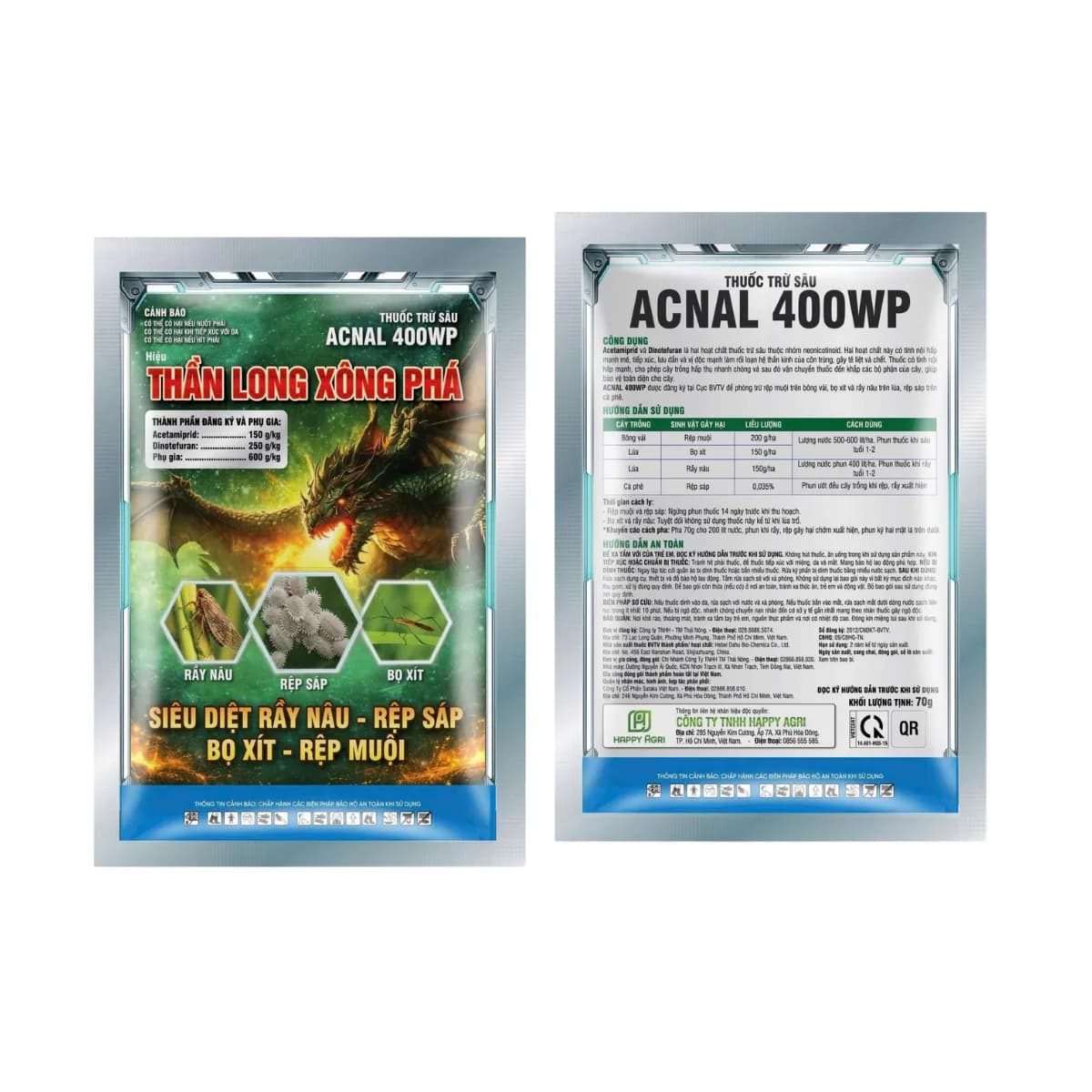 ACNAL 400WP - THẦN LONG XÔNG PHÁ - 70GR