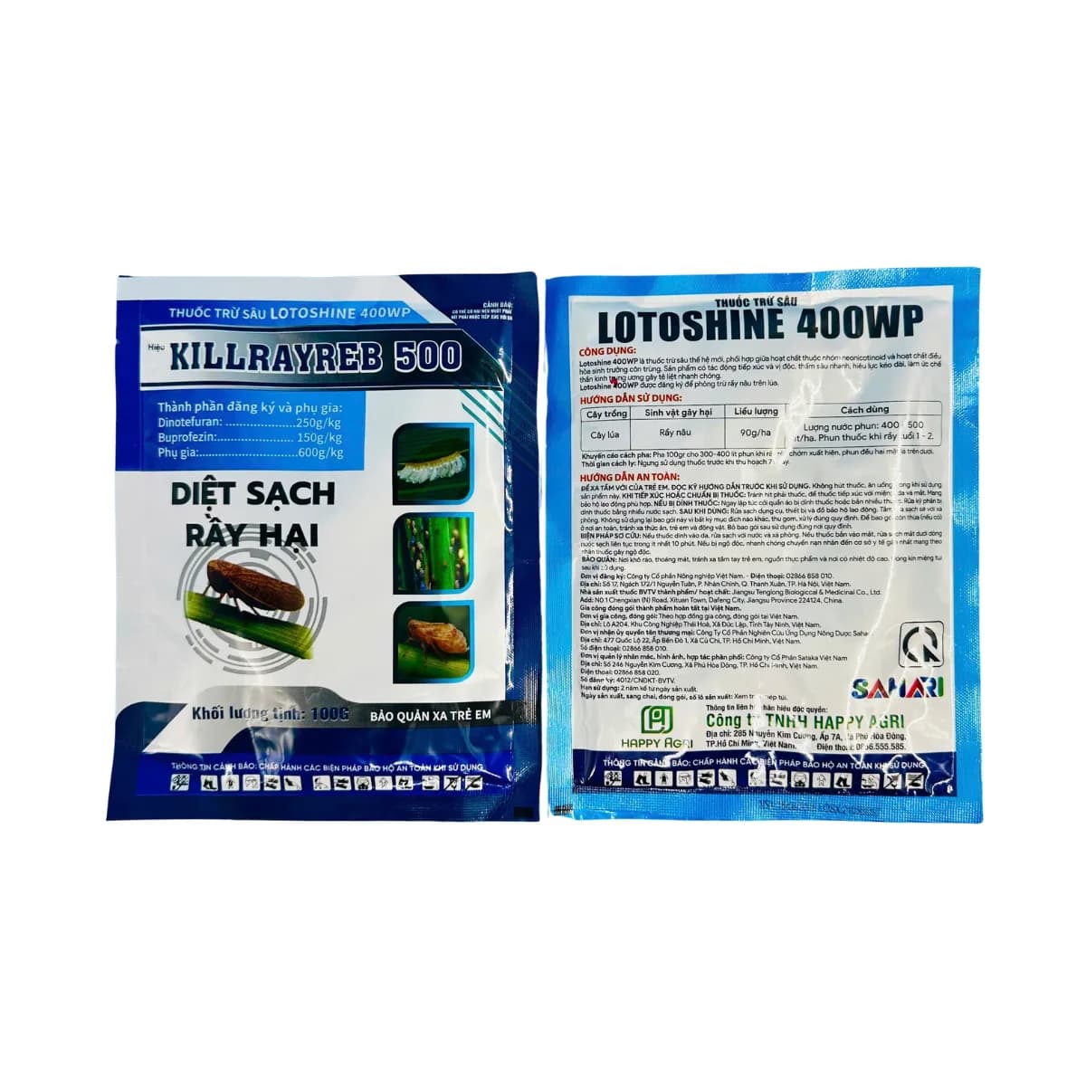 LOTOSHINE 400WP - KILLRAYREB 500 - 100GR
