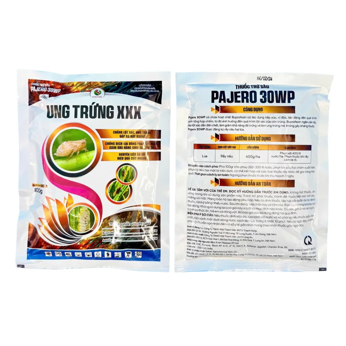 PAJERO 30WP - UNG TRỨNG XXX - 100GR