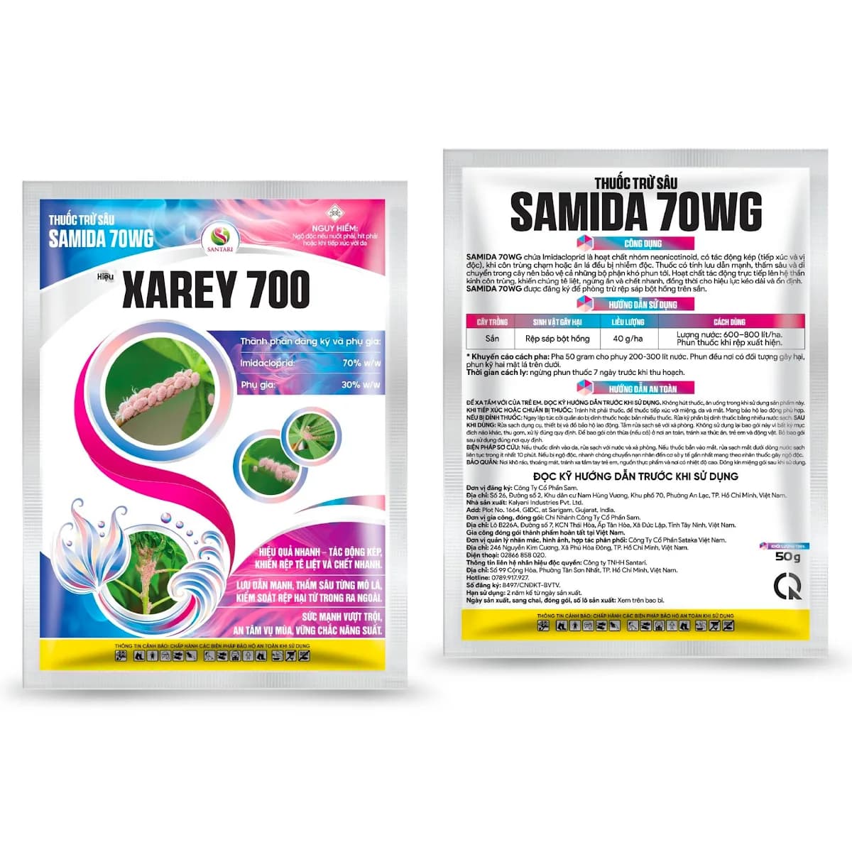 SAMIDA 70WG - XAREY 700 - 50GR