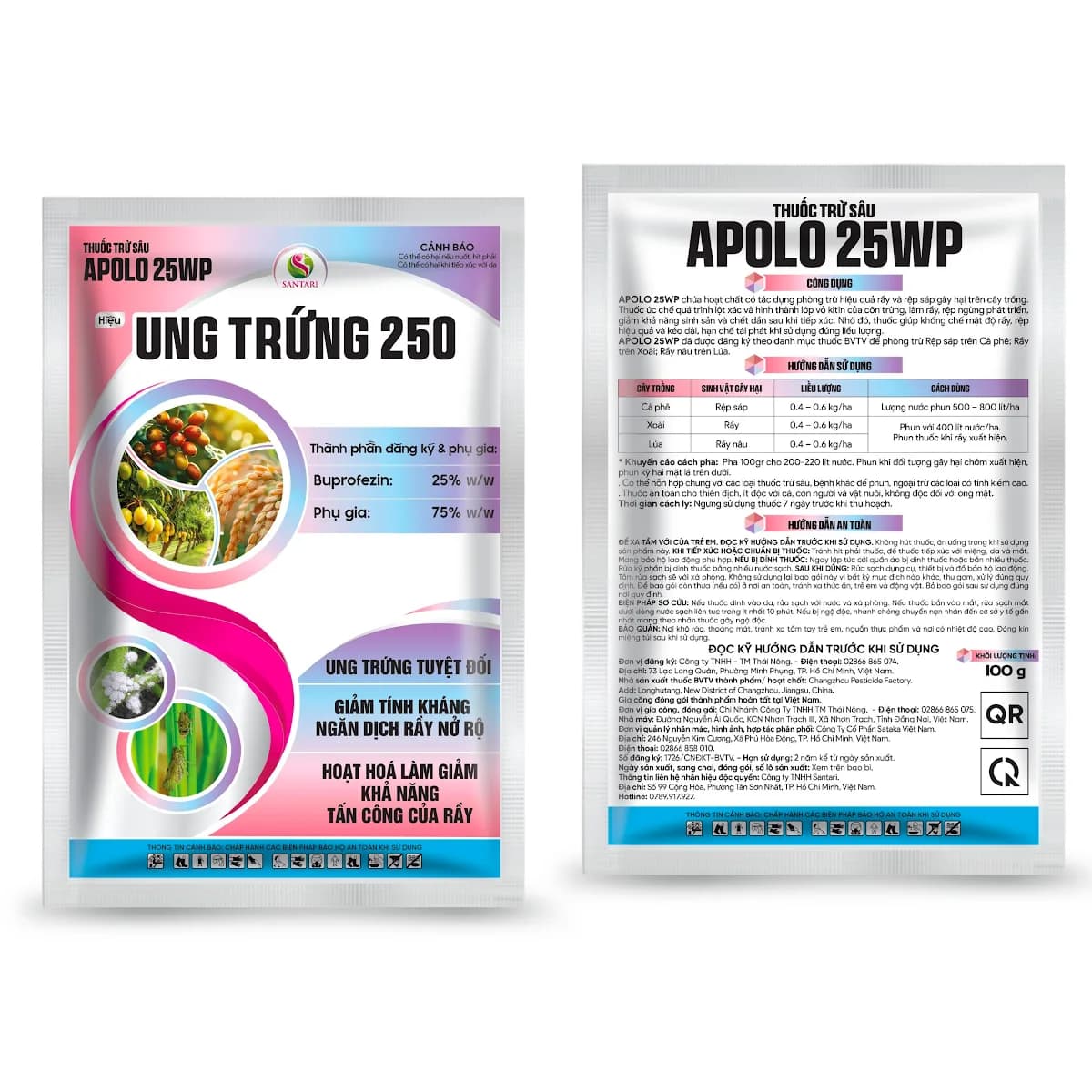 APLO 25WP - UNG TRUNG 250 - 100GR