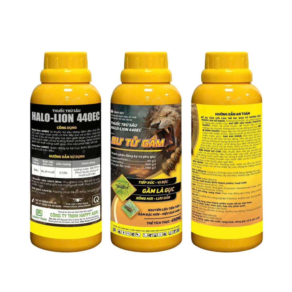 HALO-LION 440EC - SƯ TỬ GẦM - 450ML