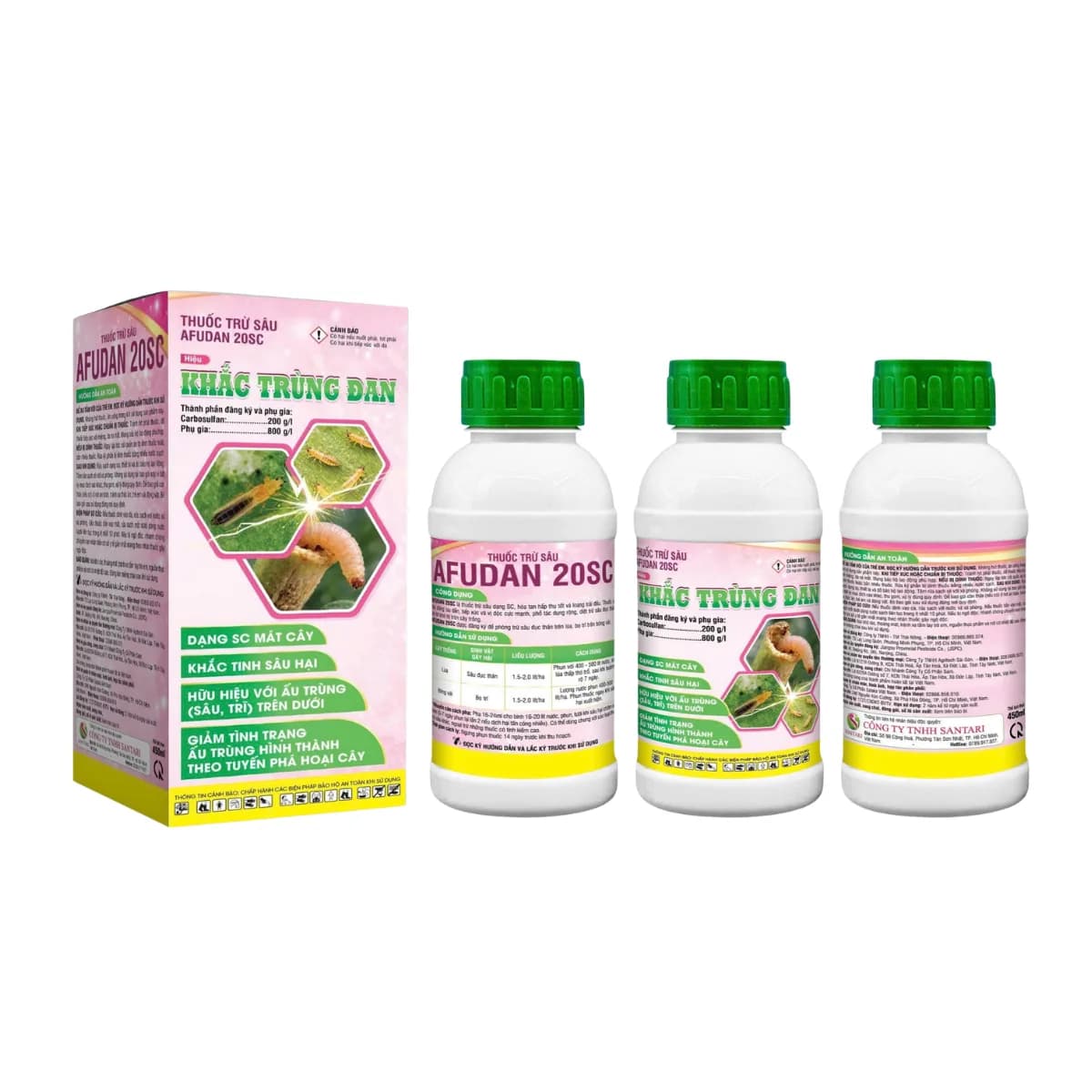 AFUDAN 20SC - KHẮC TRÙNG ĐAN - 450ML
