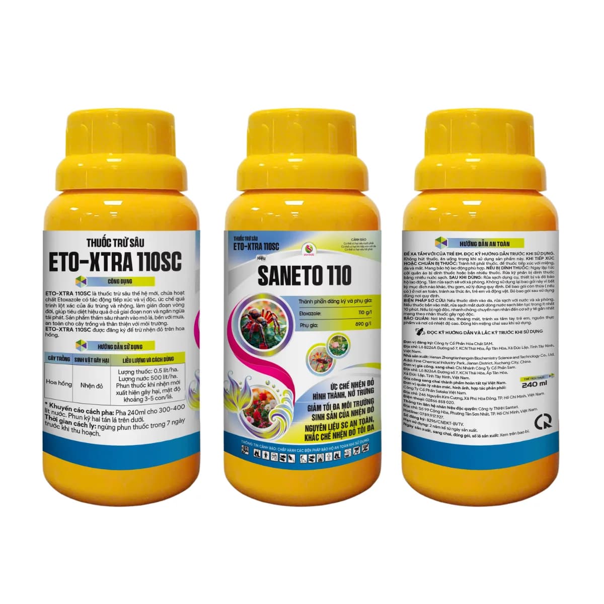 ETO-XTRA 110SC - SANETO 110 - 240ML