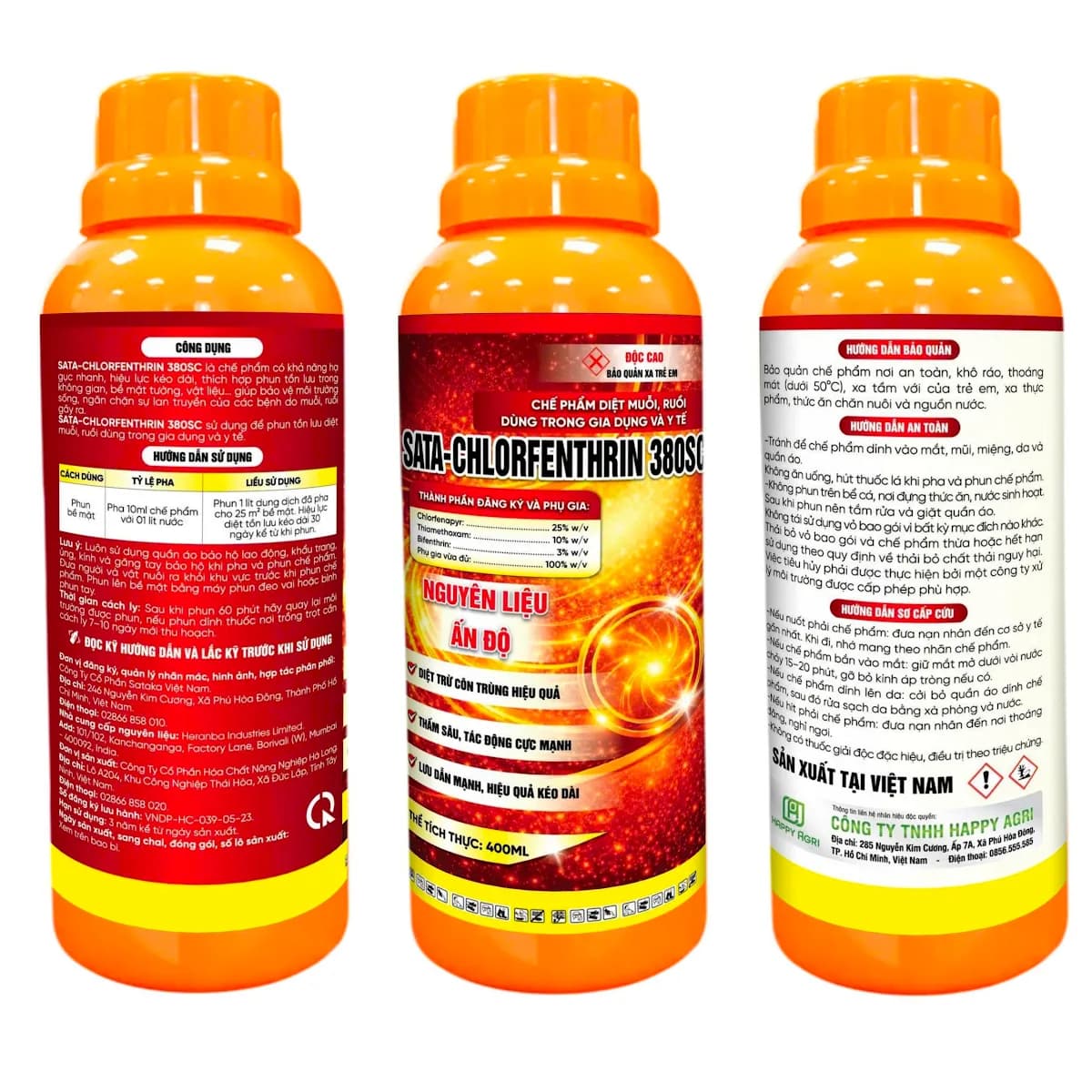 SATA-CHLORFENTHRIN 380SC - 400ML
