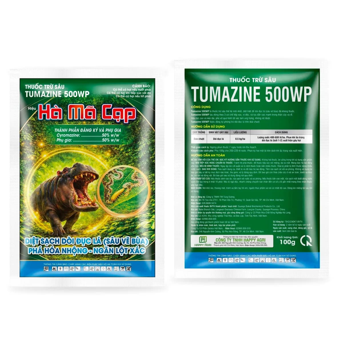 TUMAZINE 500WP - HÀ MÃ CẠP - 100GR