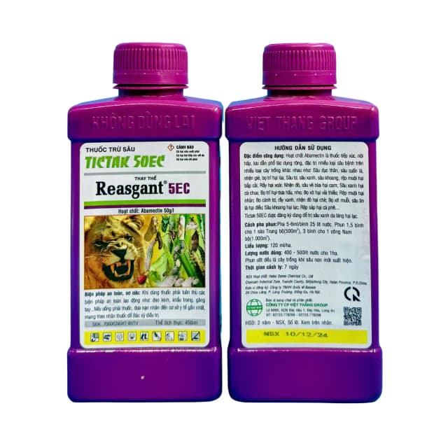 TICTAK 50EC - REASGANT 5EC - 450ML