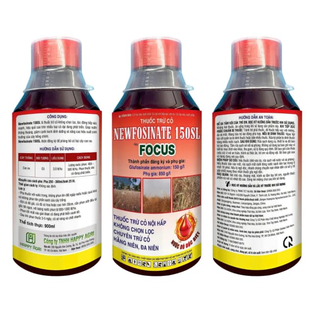 NEWFOSINATE 150SL - FOCUS NƯỚC ĐỎ - 900ML