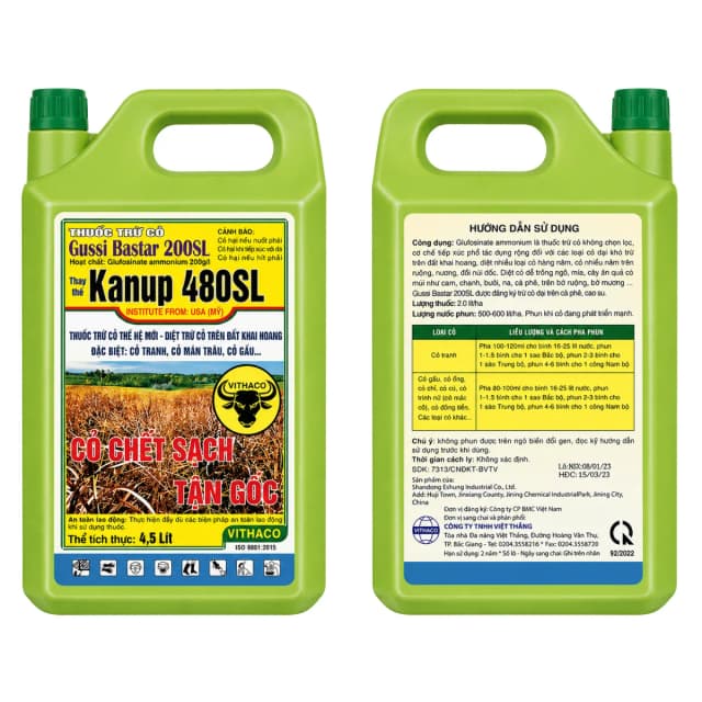 GUSSI BASTAR 200SL THAY THẾ KANUP 480SL - 4,5L