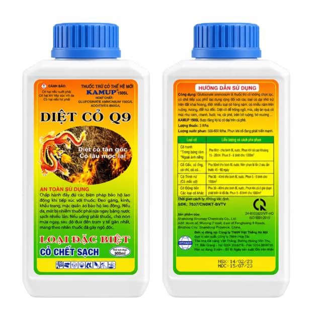 KAMUP 150SL - DIỆT CỎ Q9 - 900ML