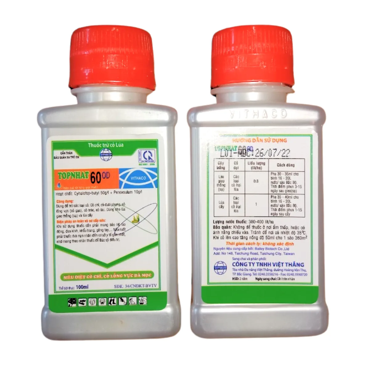 TOPNHAT 60OD - 100ML