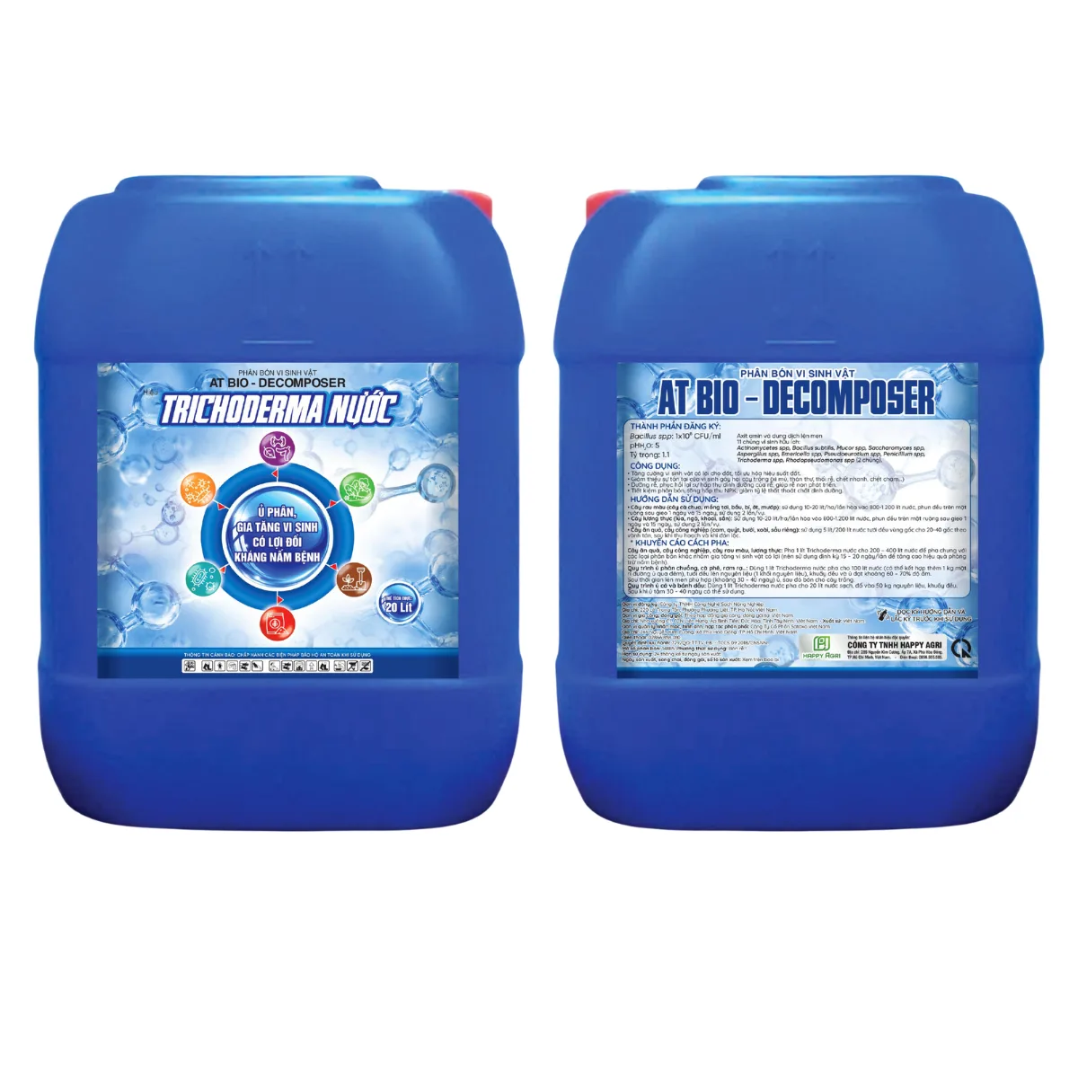 AT BIO - DECOMPOSER - TRICHODERMA NƯỚC - 20L