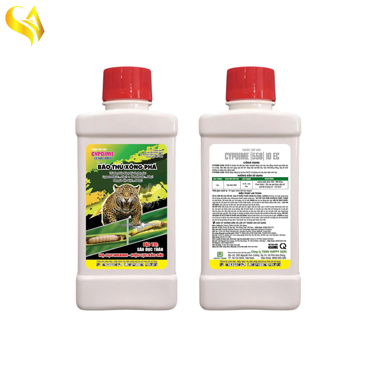 CYPDIME (558) 10 EC - BÁO THỦ XÔNG PHÁ - 450ML