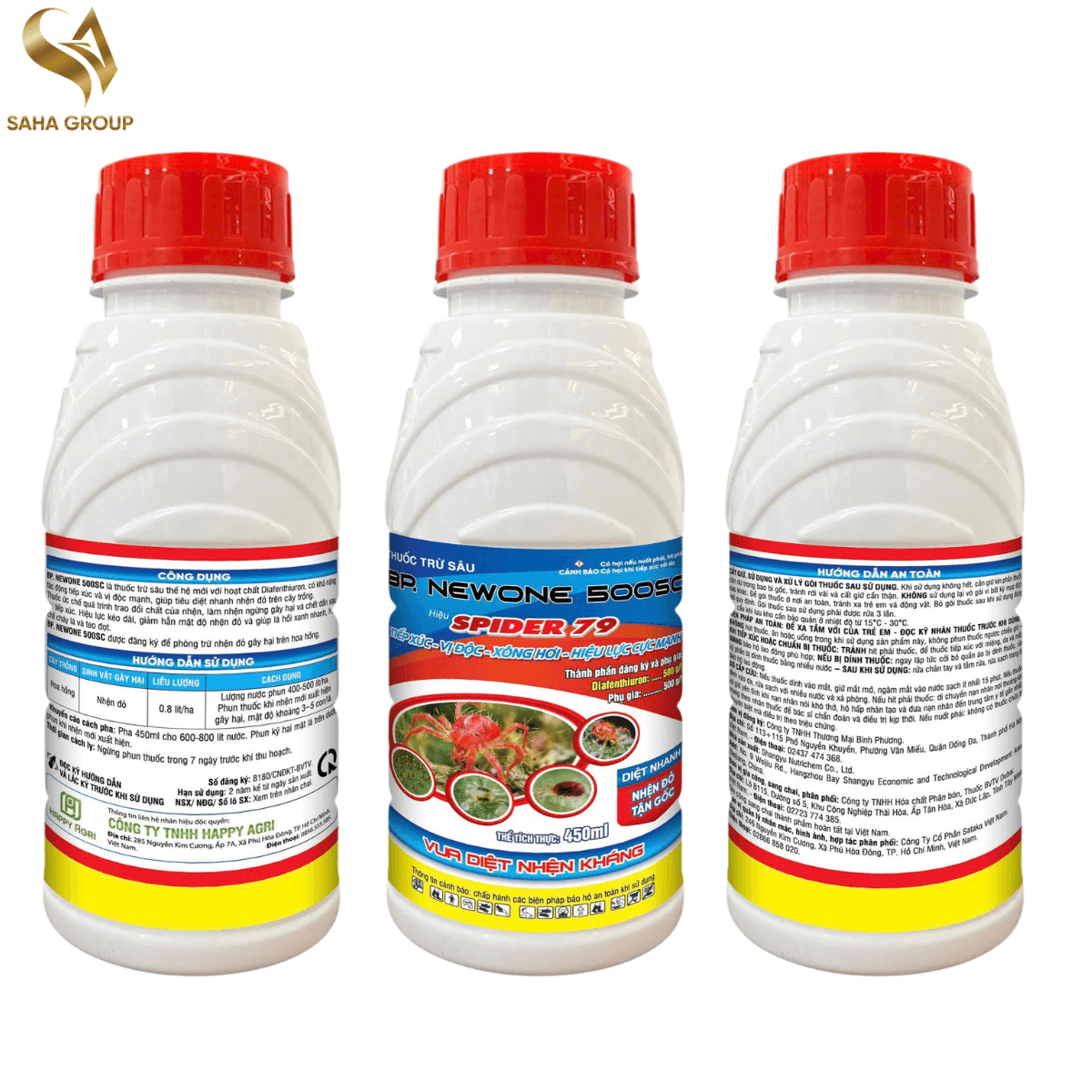 BP.NEWONE 500SC - SPIDER 79 - 100ML