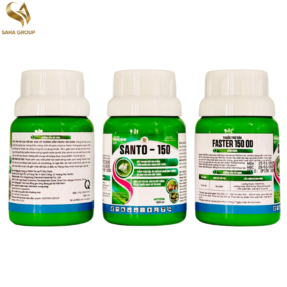FASTER 150 OD - SANTO 150 - 100ML