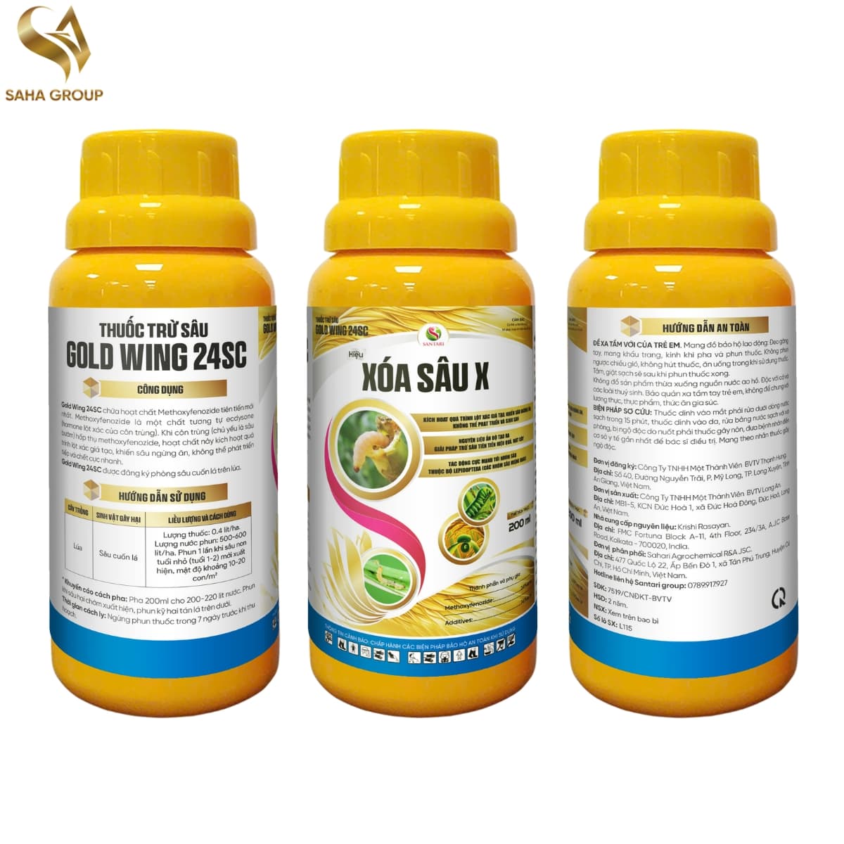 GOLD WING 24SC - XOÁ SÂU X - 200ML