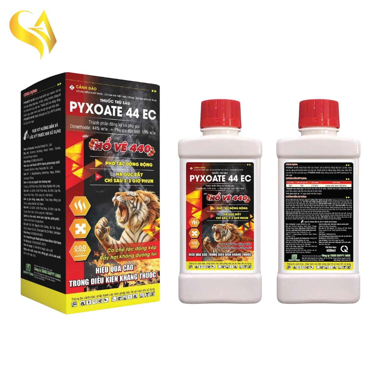 PYXOATE 44EC - HỔ VỆ 440 - 450ML