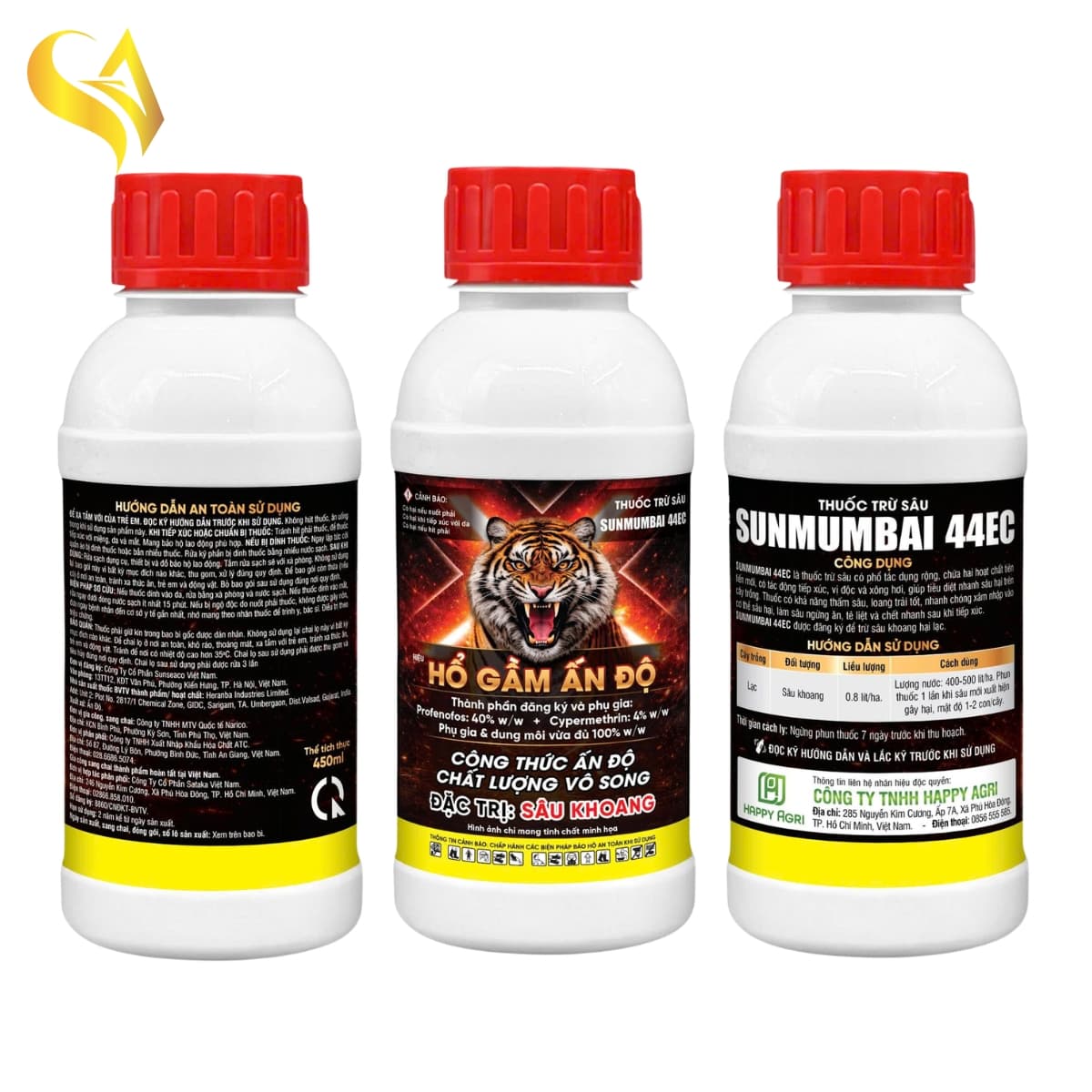 SUNMUMBAI 44EC - HỔ GẦM ẤN ĐỘ - 450ML
