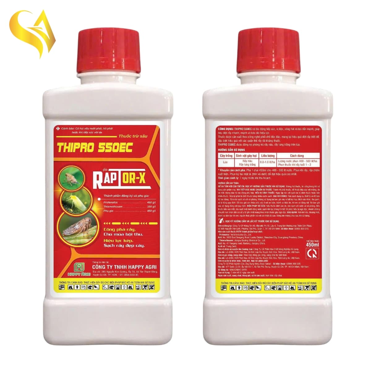 THIPRO 550EC - RAPTOR-X - 450ML